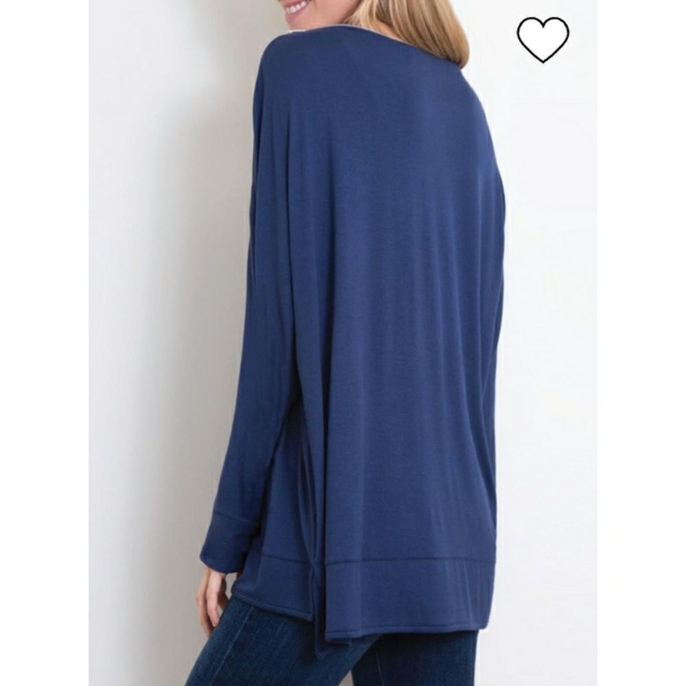 Simply Noelle SHOULDER ZIP TOP - Picture 4 of 15